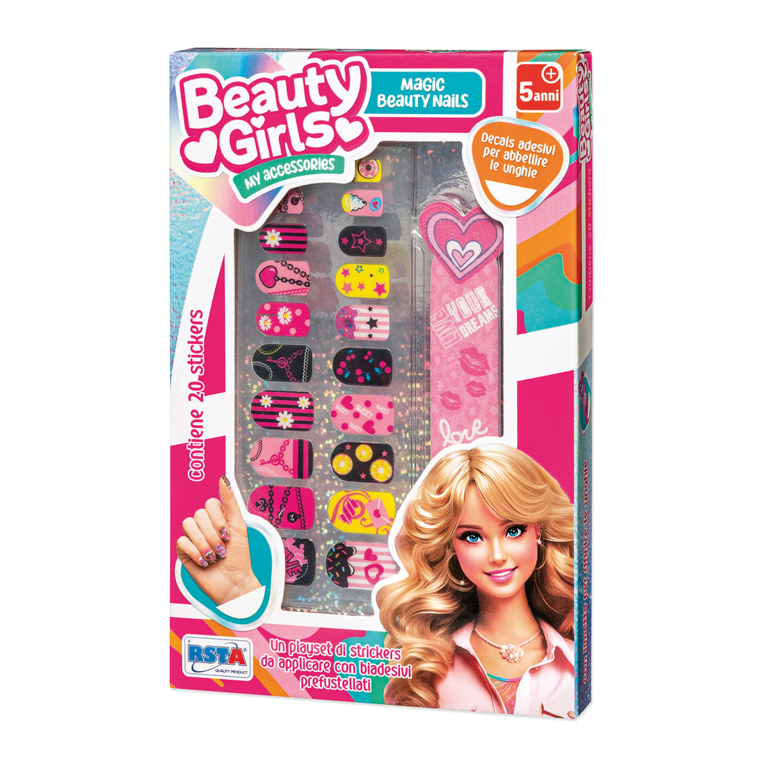 BEAUTY GIRLS UNGHIE MAGICHE 20PZ