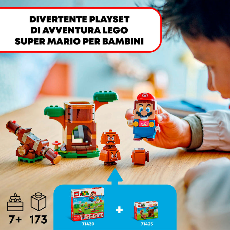 LEGO 71433 SUPER MARIO PARCO GIOCHI DEI GOOMBA