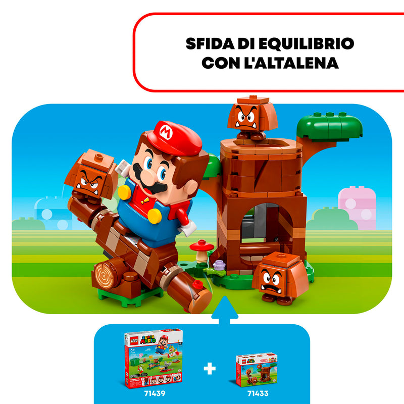 LEGO 71433 SUPER MARIO PARCO GIOCHI DEI GOOMBA