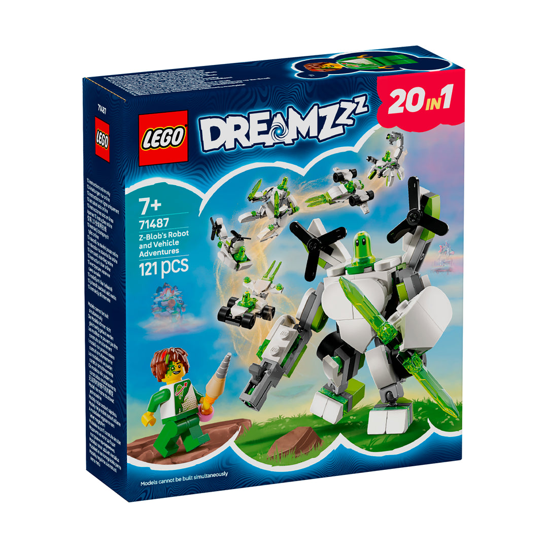 LEGO 71487 LE AVVENTURE DEL ROBOT E DEL VEICOLO DI Z-BLOB