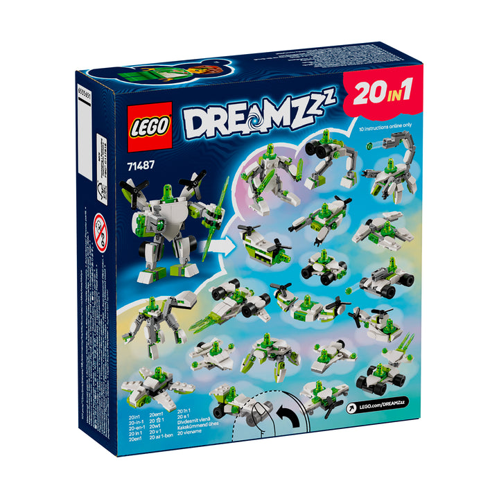 LEGO 71487 LE AVVENTURE DEL ROBOT E DEL VEICOLO DI Z-BLOB