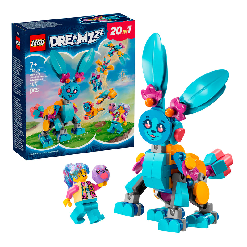 LEGO 71488 DREAMZzz AVVENTURE ANIMALI CREATIVE DI BUNCHU