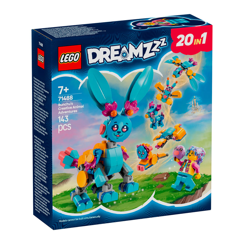 LEGO 71488 DREAMZzz AVVENTURE ANIMALI CREATIVE DI BUNCHU