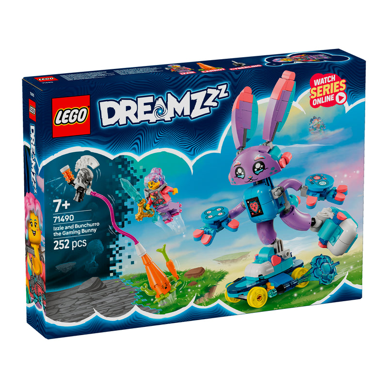 LEGO 71490 DREAMZzz IZZIE E IL CONIGLIETTO DEL GAMING BUNCHURRO