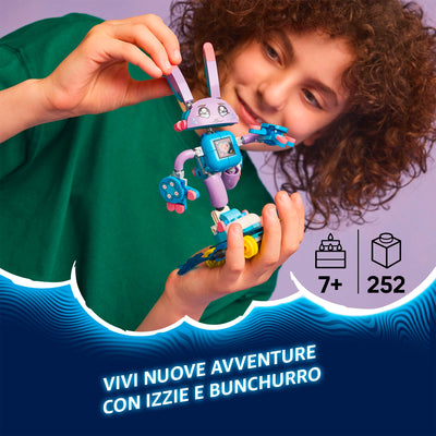 LEGO 71490 DREAMZzz IZZIE E IL CONIGLIETTO DEL GAMING BUNCHURRO