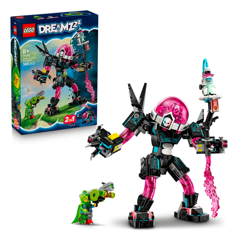 LEGO 71495 MATEO VS MECH CYBER RAGNO