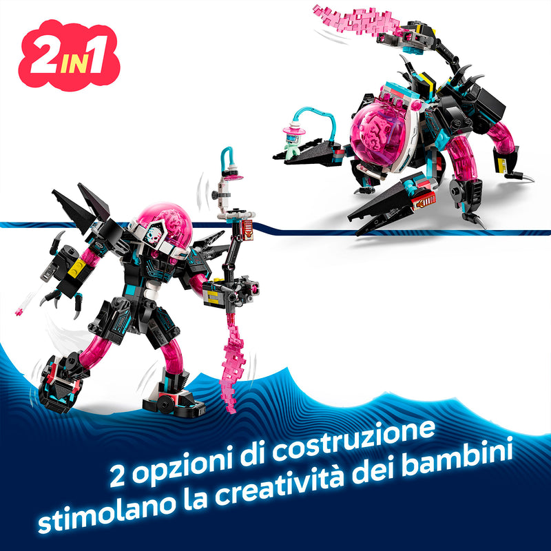 LEGO 71495 MATEO VS MECH CYBER RAGNO