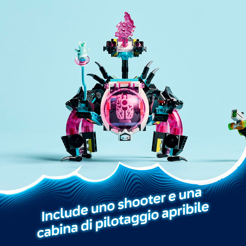 LEGO 71495 MATEO VS MECH CYBER RAGNO