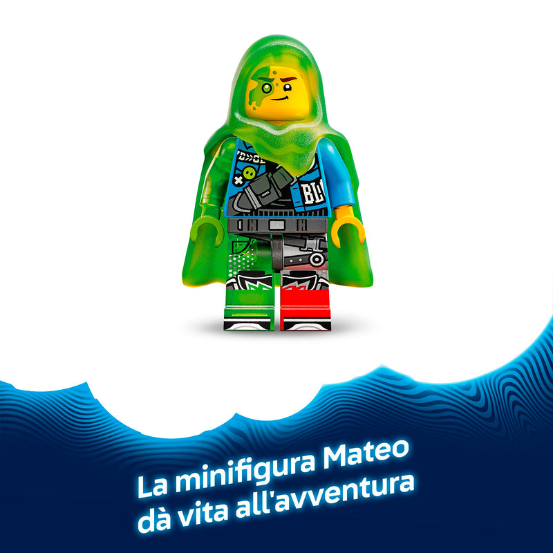 LEGO 71495 MATEO VS MECH CYBER RAGNO