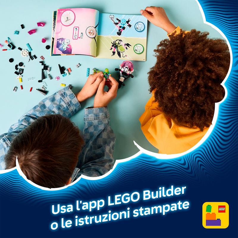 LEGO 71495 MATEO VS MECH CYBER RAGNO