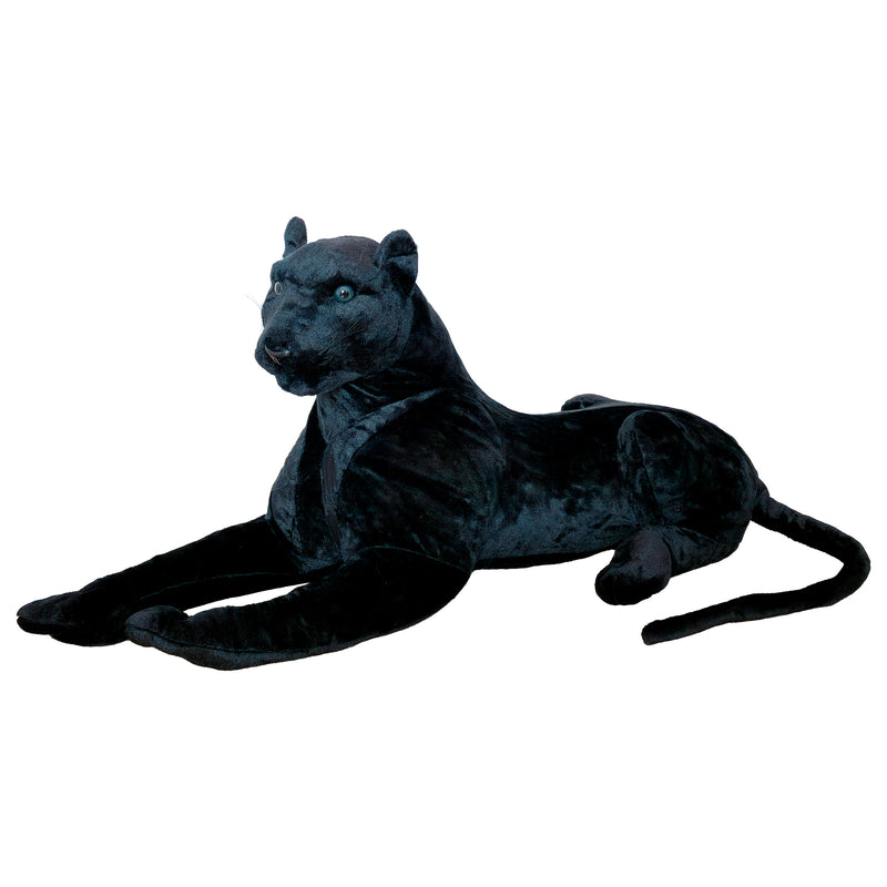 PELUCHE PANTERA NERA SDRAIATA 103CM