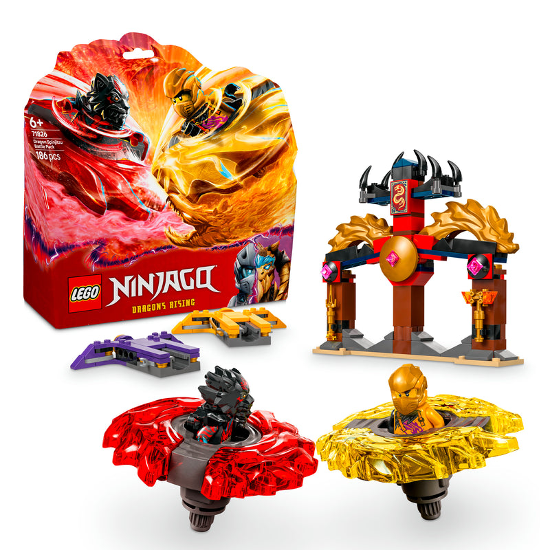 LEGO 71826 NINJAGO BATTLE PACK DRAGHI DELLO SPINJITZU