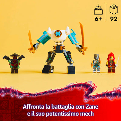 LEGO 71827 NINJAGO MECH DA BATTAGLIA DI ZANE