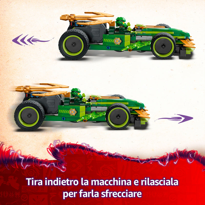 LEGO 71828 NINJAGO RACER PULL-BACK DI LLOYD