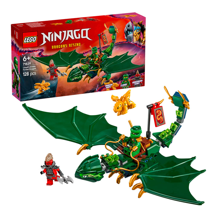 LEGO 71829 DRAGO DELLA FORESTA VERDE DI LLOYD