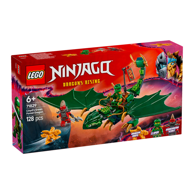 LEGO 71829 NINJAGO DRAGO DELLA FORESTA VERDE DI LLOYD