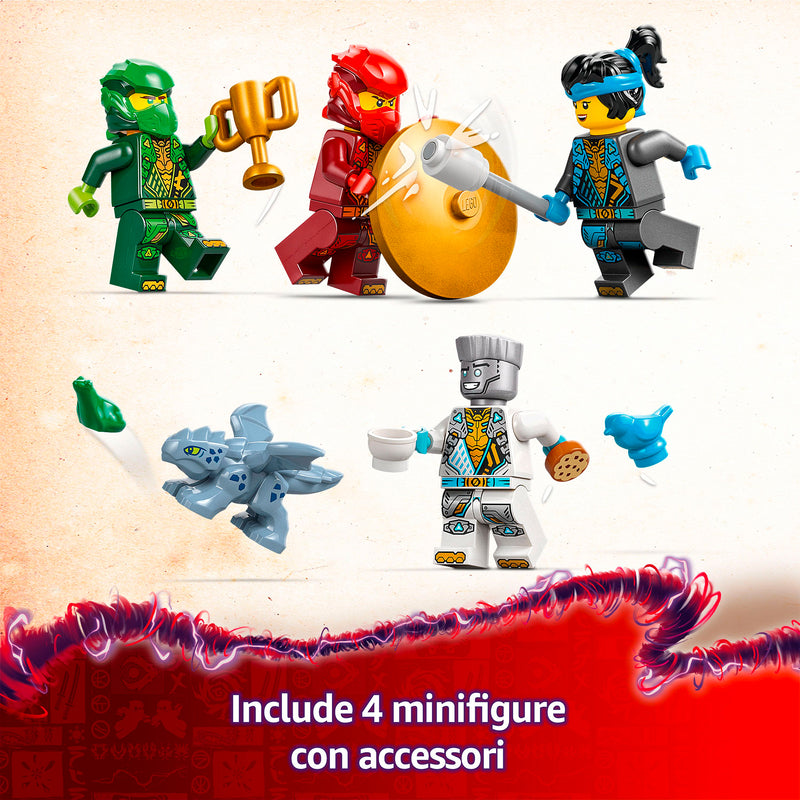 LEGO 71831 TEMPIO DELLO SPINJITZU NINJA