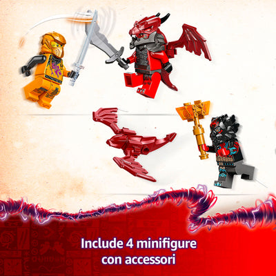 LEGO 71833 NINJAGO JET SUPER STORM DI RAS E ARIN