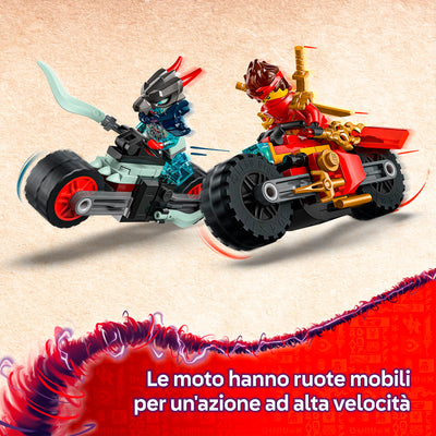 LEGO 71838 GARA DI VELOCITÀ SULLA MOTO DI KAI