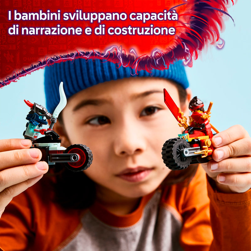 LEGO 71838 GARA DI VELOCITÀ SULLA MOTO DI KAI