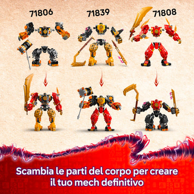 LEGO 71839 BATTLE MECH SPINJITZU DI ARIN
