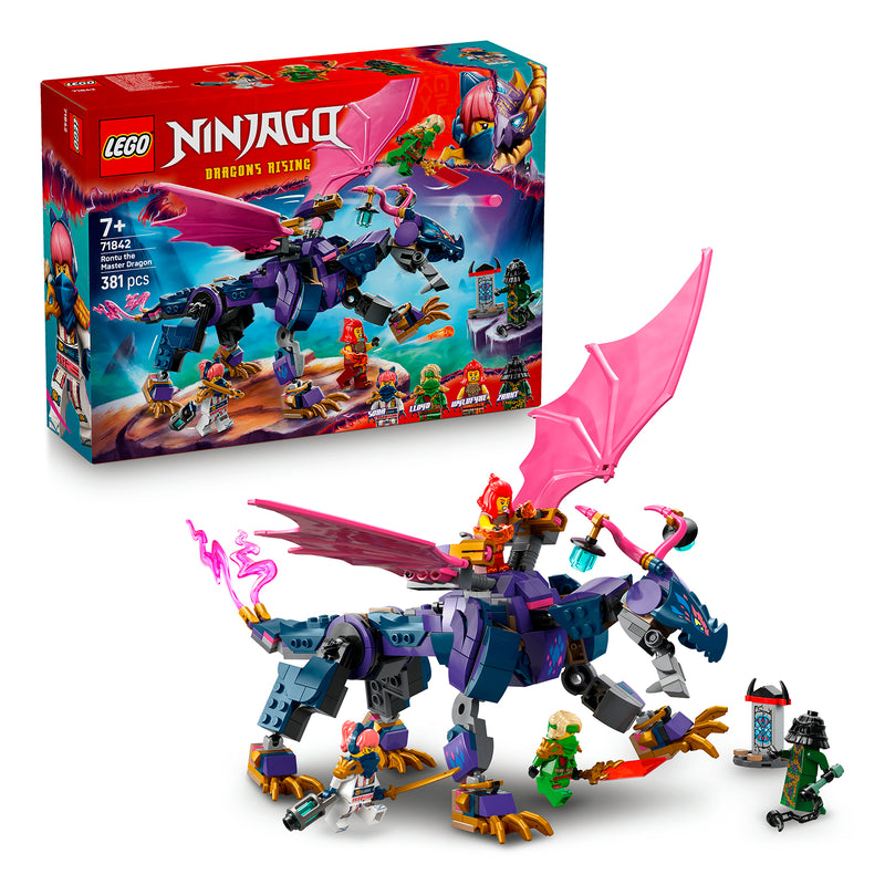 LEGO 71842 RONTU IL DRAGO MAESTRO