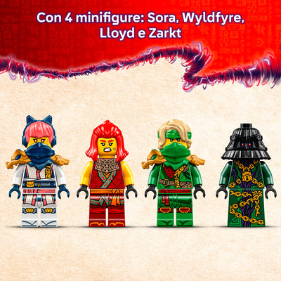 LEGO 71842 RONTU IL DRAGO MAESTRO