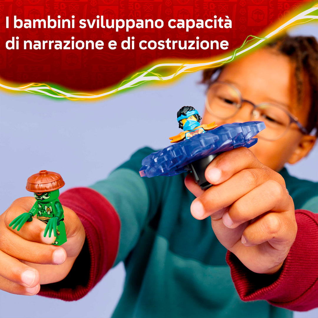 LEGO 71849 NYA CONTRO SPINNER MOSTRO DELLA MUTAZIONE