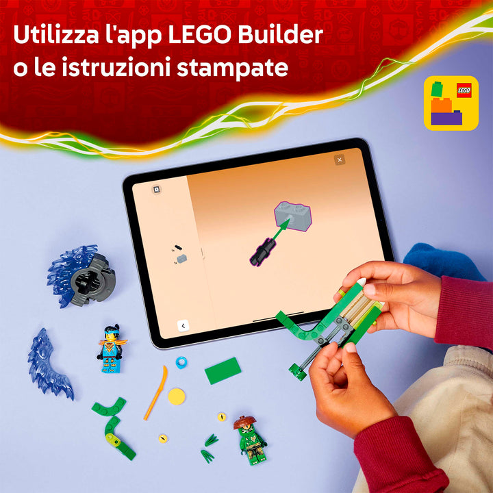 LEGO 71849 NYA CONTRO SPINNER MOSTRO DELLA MUTAZIONE