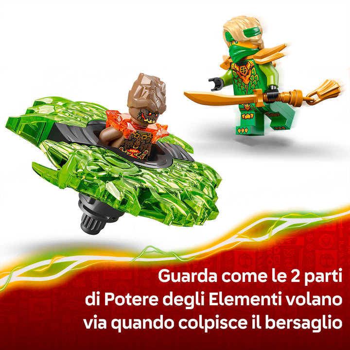 LEGO 71850 LLOYD CONTRO SPINNER MOSTRO DELLA TERRA