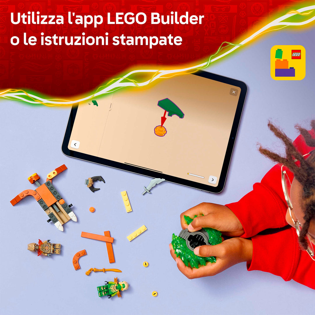 LEGO 71850 LLOYD CONTRO SPINNER MOSTRO DELLA TERRA