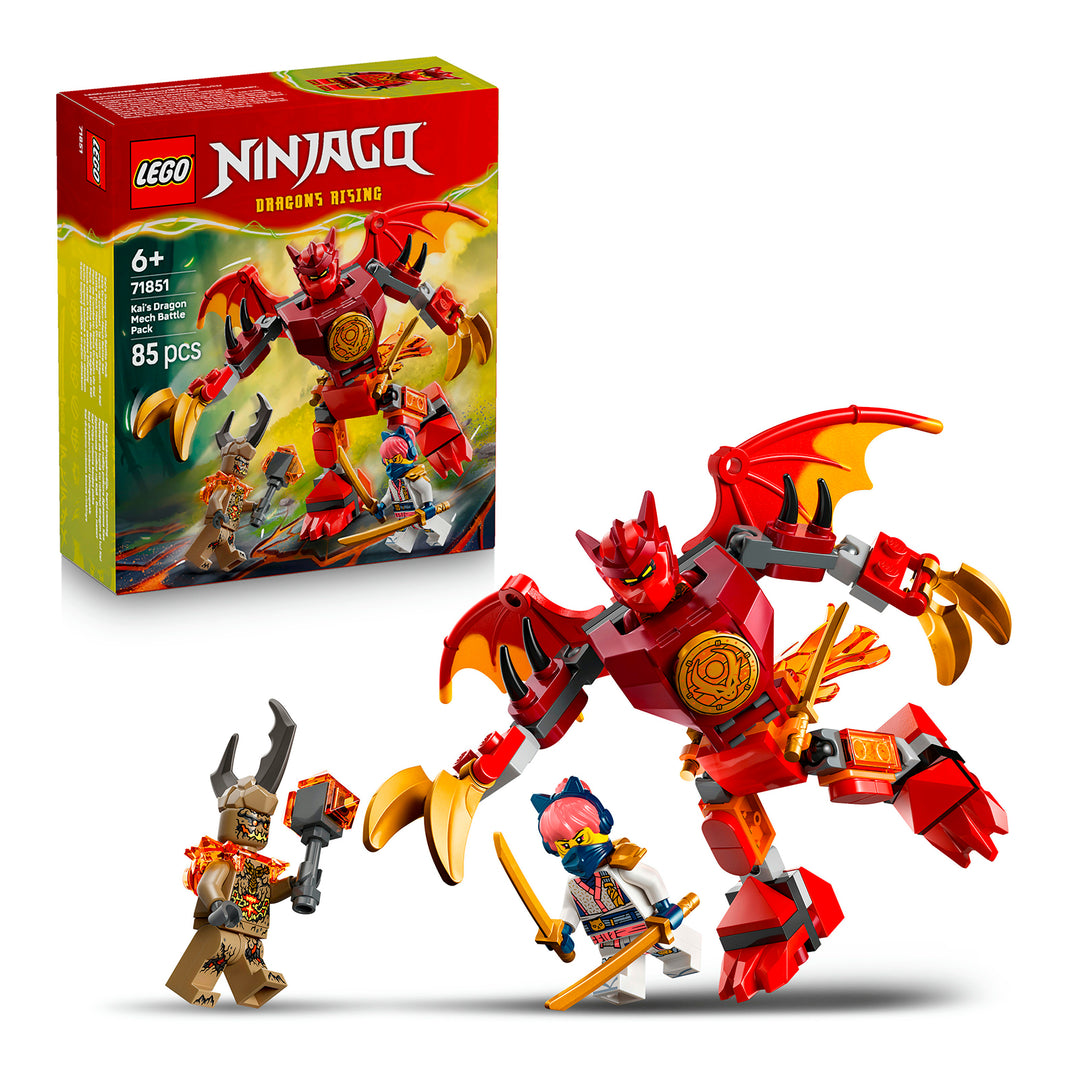 LEGO 71851 BATTLE PACK MECH DRAGO DI KAI