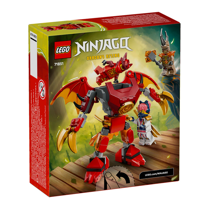LEGO 71851 BATTLE PACK MECH DRAGO DI KAI