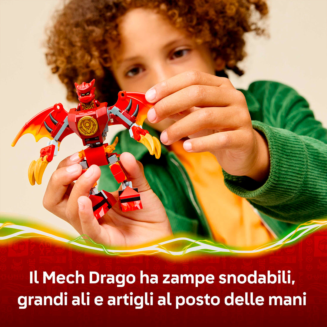 LEGO 71851 BATTLE PACK MECH DRAGO DI KAI