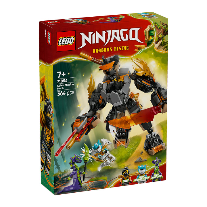 LEGO 71854 MECH DELLA MISSIONE DI COLE E DRAGO ZANE