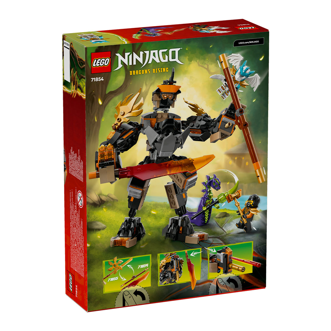 LEGO 71854 MECH DELLA MISSIONE DI COLE E DRAGO ZANE