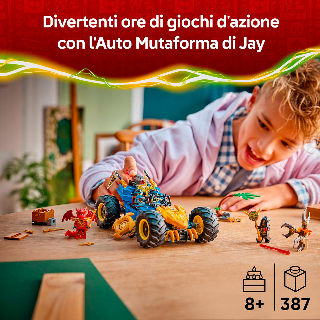 LEGO 71856 AUTO MUTAFORMA DI JAY