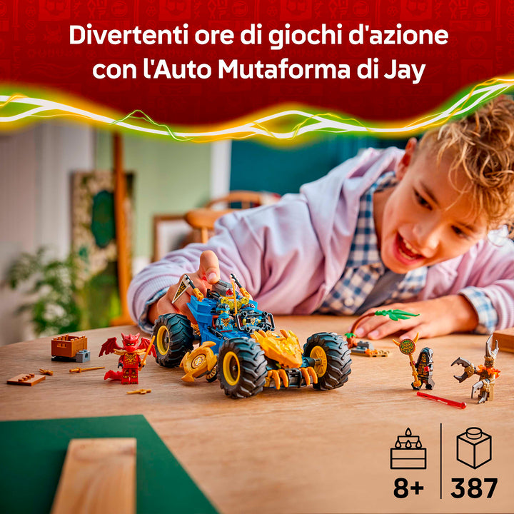 LEGO 71856 AUTO MUTAFORMA DI JAY