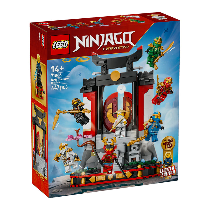 LEGO 71866 DISPLAY PERSONAGGI NINJA 15° ANNIVERSARIO