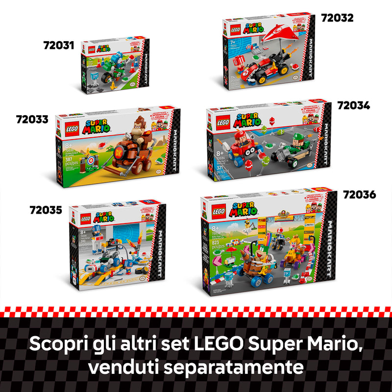 LEGO 72034 SUPER MARIO MARIO KART: BABY MARIO VS BABY LUIGI