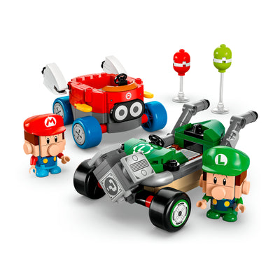 LEGO 72034 SUPER MARIO MARIO KART: BABY MARIO VS BABY LUIGI