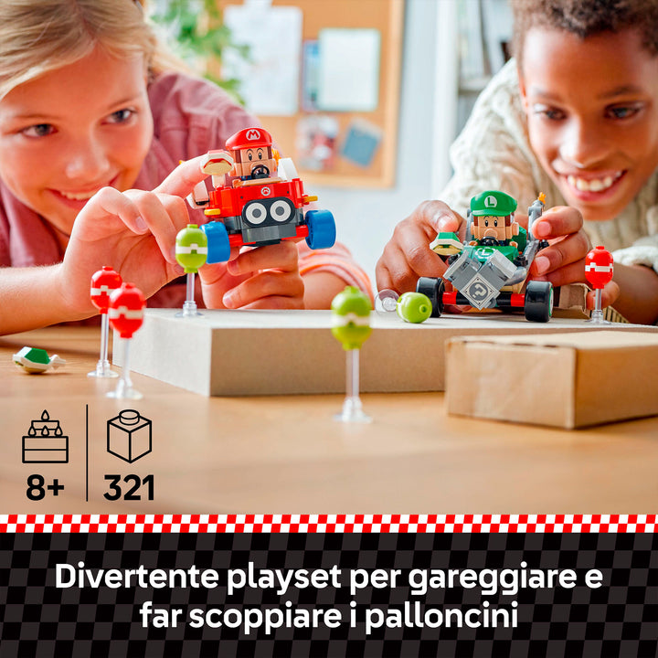 LEGO 72034 MARIO KART: BABY MARIO VS BABY LUIGI