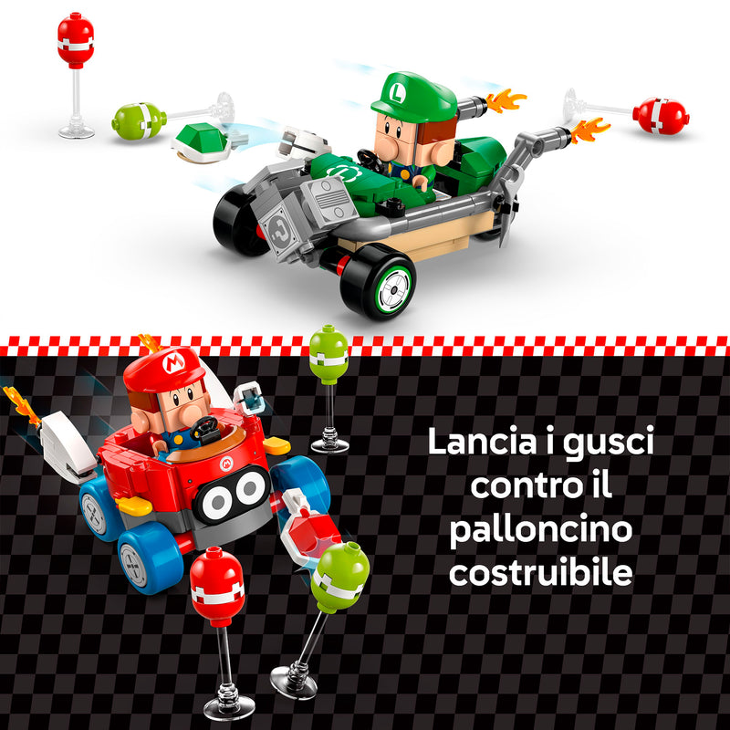 LEGO 72034 SUPER MARIO MARIO KART: BABY MARIO VS BABY LUIGI