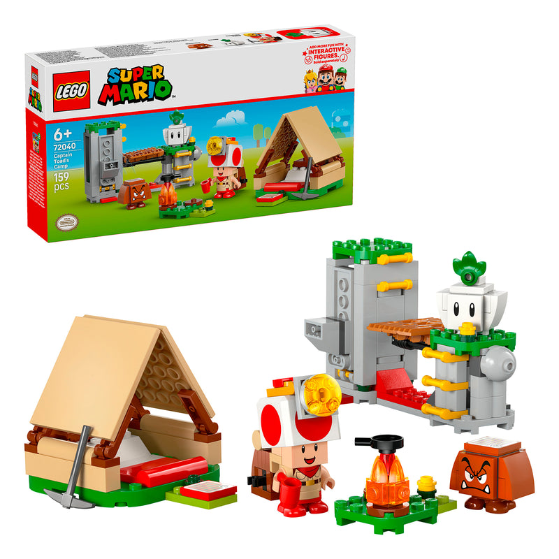 LEGO 72040 IN CAMPEGGIO CON CAPITAN TOAD