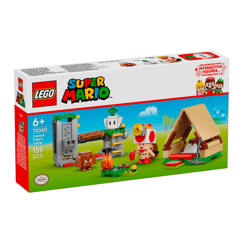 LEGO 72040 IN CAMPEGGIO CON CAPITAN TOAD