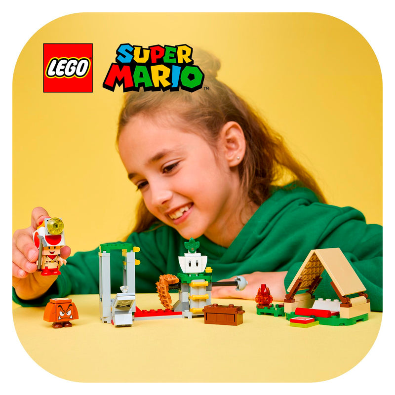 LEGO 72040 IN CAMPEGGIO CON CAPITAN TOAD