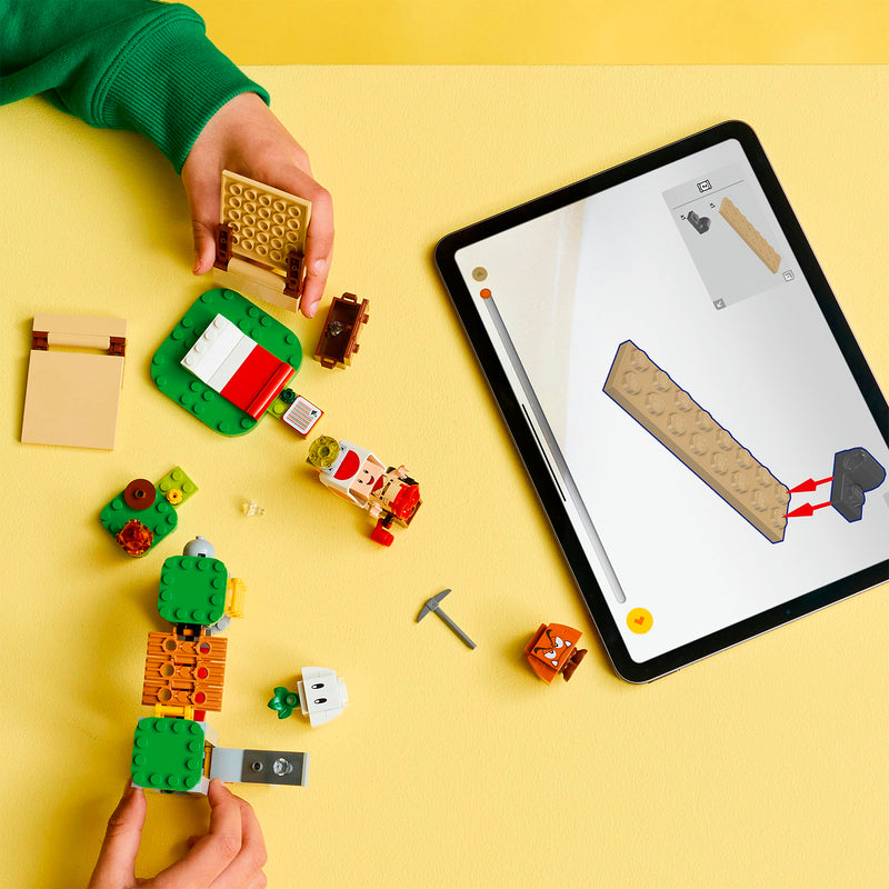 LEGO 72040 IN CAMPEGGIO CON CAPITAN TOAD
