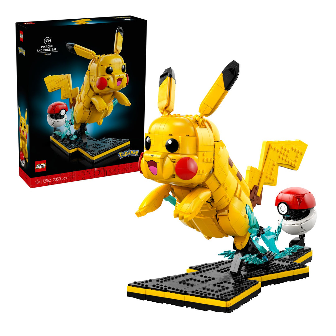 LEGO 72152 PIKACHU E POKÉ BALL