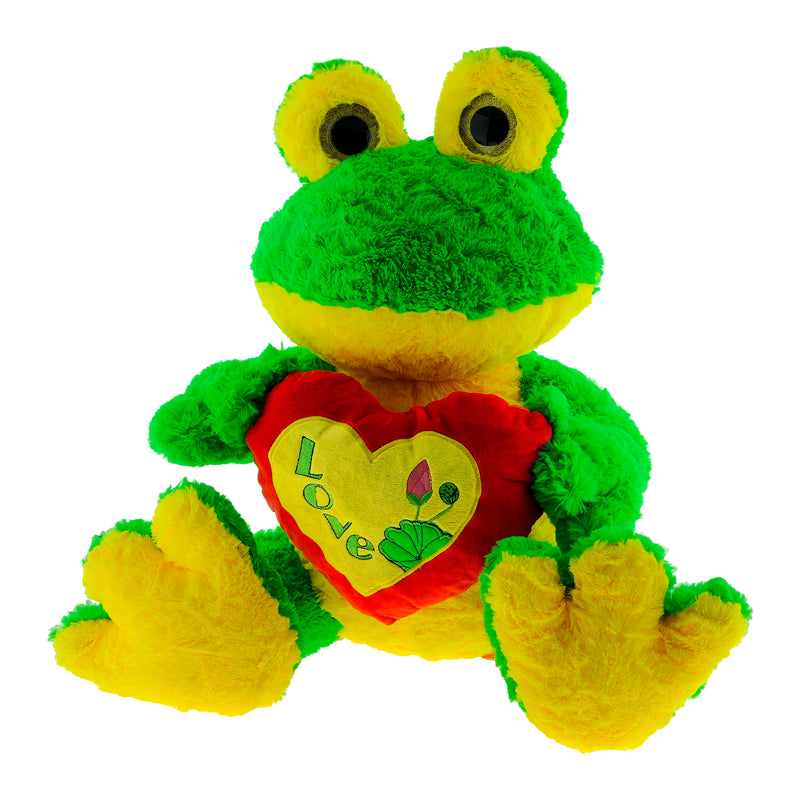 PELUCHE RANA AMANDA CON CUORE 60CM