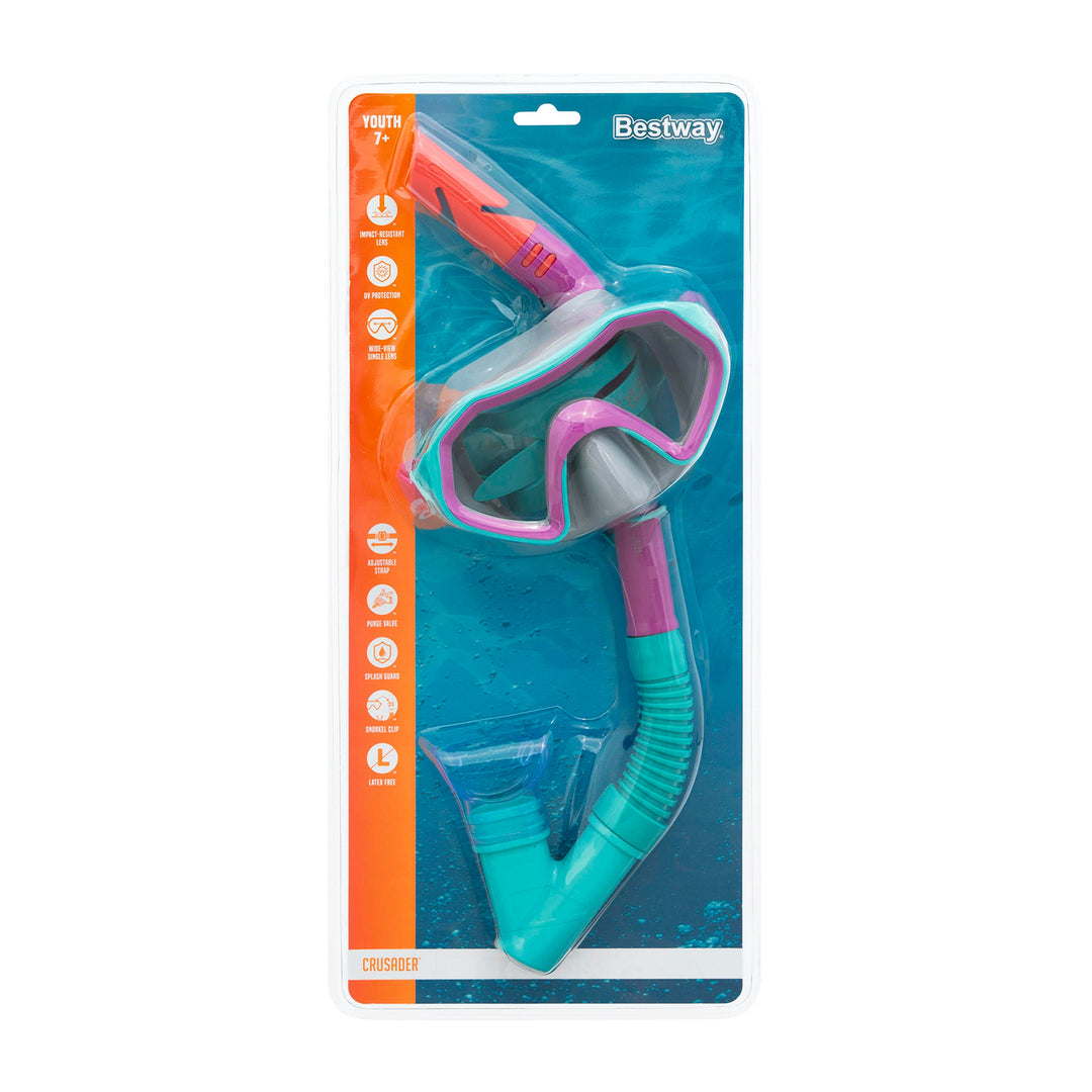 BW24025 SET SNORKELING CRUSADER 7-14 ANNI